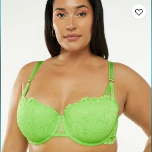 NWT SAVAGE Fenty not sorry lined balconette Bra 38D